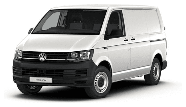 SWB Van hire vehicle — Volkswagen Transporter or similar